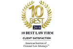 10 Best Law Firms - Badge